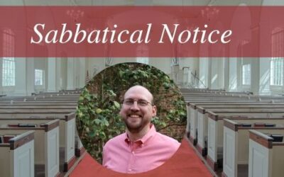 Sabbatical Notice