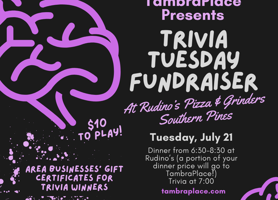 TambraPlace Trivia Tuesday Fundraiser